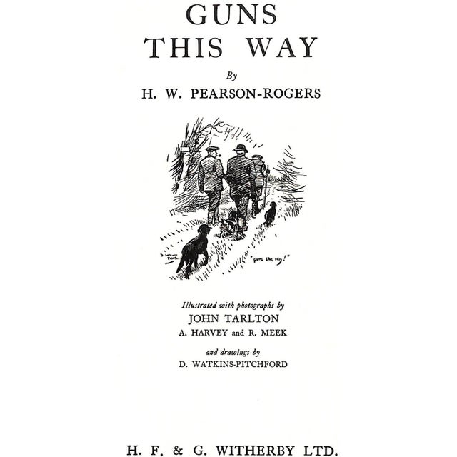 Traditional "Guns This Way" 1962 Pearson-Rogers, h.w. For Sale - Image 3 of 15