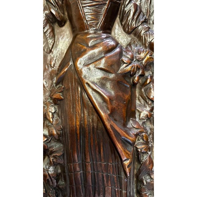 French School Artist, Female Allegories, 1890s, Bronze For Sale - Image 6 of 18