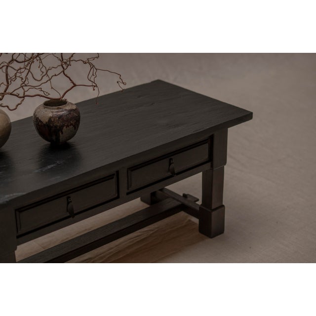 Brutalist French Brutalist Side Table or Cabinet, 1960s For Sale - Image 3 of 13