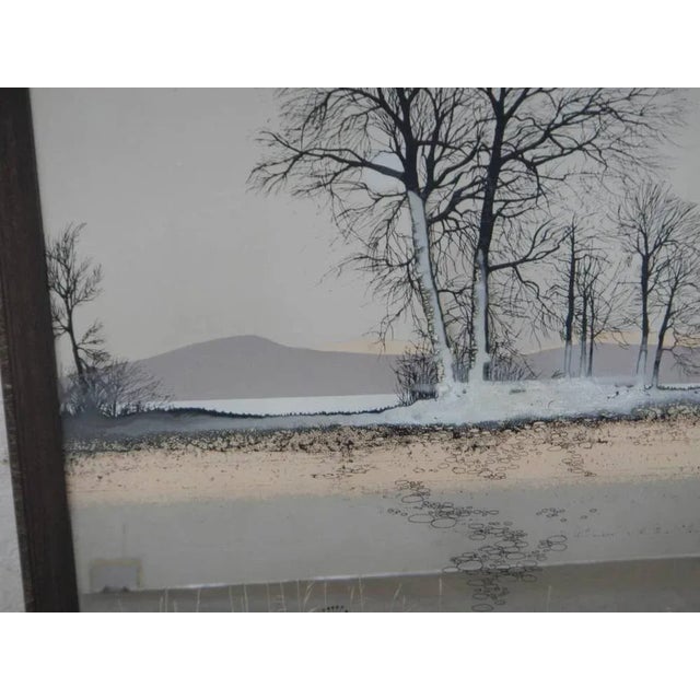 1970s Mirror Winter Lands from Saggers & Co LTD, 1978 For Sale - Image 5 of 10