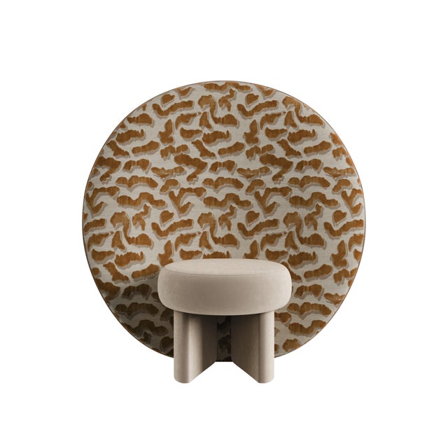Not Yet Made - Made To Order Solène Lounge Chair in Velvet from Ottiu For Sale - Image 5 of 18