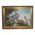Vintage Framed Canvas Print "The Drinker" After Francisco De Goya - Old World Style For Sale