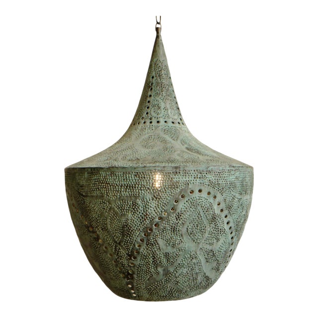 Copper Madras Pendant Light XL For Sale