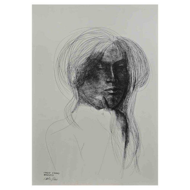 After Emilio Greco, Woman, Offset Print, 1973 For Sale