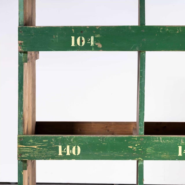 1920's Late Victorian Pigeon Hole Unit - Storage - Shelving Unit (Model 29). Sourced from a brickyard in the north of...