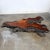 Vintage Rustic Handcrafted Free Form Live Edge Solid Slab Burl Redwood Very Large Coffee Table For Sale - Image 13 of 13