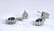 Sapphire Drop Earrings With Diamond Surround 18k - 2 Pieces For Sale - Image 10 of 11