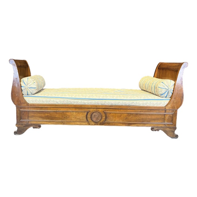 Early 19th Century French Empire Daybed or Lit De Repos For Sale