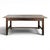 Wood Vintage Oak Farmhouse Table For Sale - Image 7 of 7