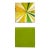 "Citrus Sunshine" by Gina Cochran - Original Encaustic Collage Paintings - 2 Panels For Sale