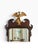 Wood Antique Regency Style Burl Walnut & Giltwood Eagle Mirror For Sale - Image 7 of 8