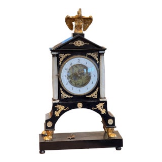 Austrian Clock Circa 1830 For Sale