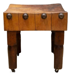 Early 20th C. Maple Butcher Block C.1930