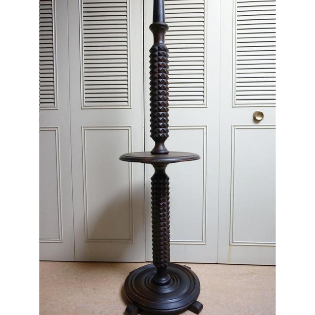 Stunning French floor lamp by Charles Dudouyt (1885-1946) French designer and decorator from the 20th century. Highly...
