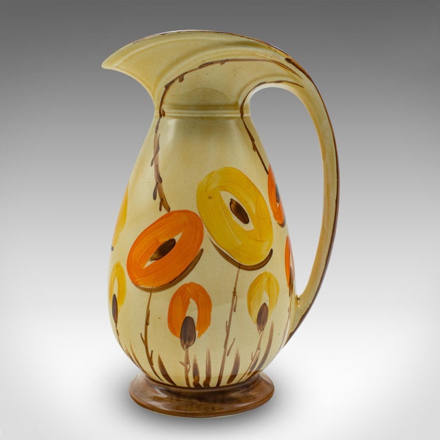 Early 20th Century 1930's Vintage Art Deco Serving Ewer For Sale - Image 5 of 10