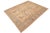 Shabby Chic Classic Ziegler Beige Blue Hand-Knotted Wool Rug - 9'1'' X 11'3'' For Sale - Image 3 of 8