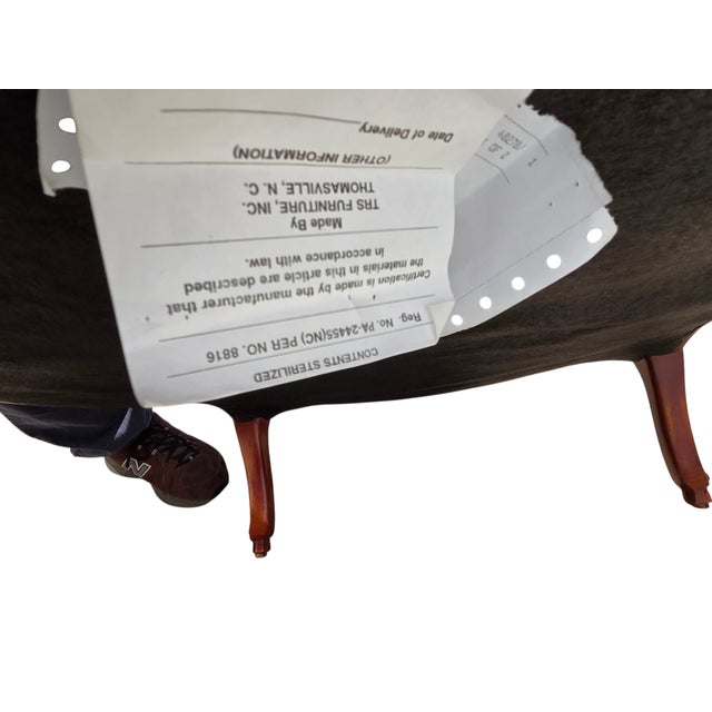Thomasville TRS Furniture Inc. Armchair Regency Bergere Lounge Chair Louis XV For Sale - Image 12 of 15