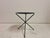 Vintage Folding Metal Table in the style of Christian Dior, 1970s For Sale - Image 4 of 12