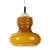 Ocher Opaline Space Age Pendant Lamp 25cm x 25cm x 25cm Up to 250V (Europe/UK Standard).The wiring of this item may be...