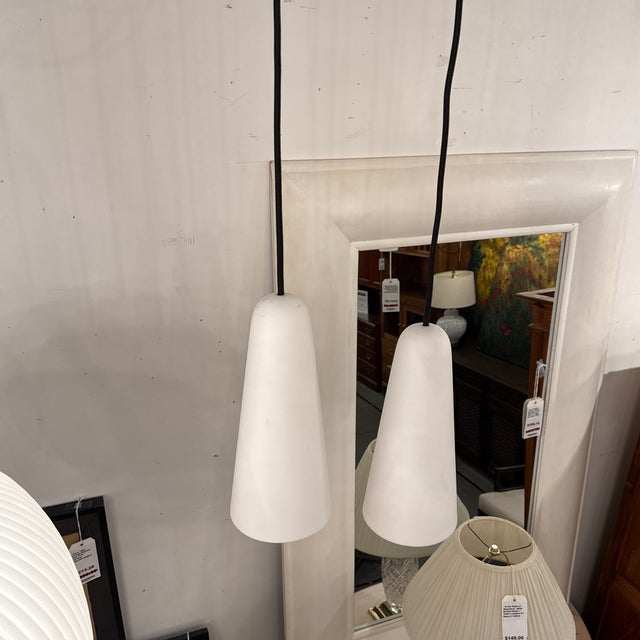 Jonathan Browning Studios Montfaucon Pendants, Pair For Sale - Image 10 of 13