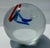 Postmodern Vintage Crystal Paperweight 1980s For Sale - Image 3 of 7