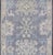 Measures: 1'10 x 3'0 Modern Oushak Rug with Serene Blue Tones and Soft Ivory and Sage 1'10 x 3'0. Keivan Woven Arts; rug...