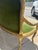Green Old Faux Bamboo Italian Settee For Sale - Image 8 of 10