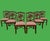 Hollywood Regency Vintage Tropical Style Bamboo & Wicker Chairs - Set of 6 For Sale - Image 4 of 7
