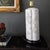 Ceramic 1960s Pierced Porcelain Blanc De Chine Quatrefoil Lamp on Black Base For Sale - Image 7 of 18