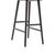 Four Hands Union Saddle Bar Stool, Light Carbon For Sale - Image 4 of 11