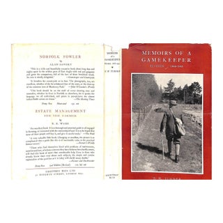 "Memoirs of a Gamekeeper (Elveden, 1868-1953)" 1954 Turner, t.w. For Sale