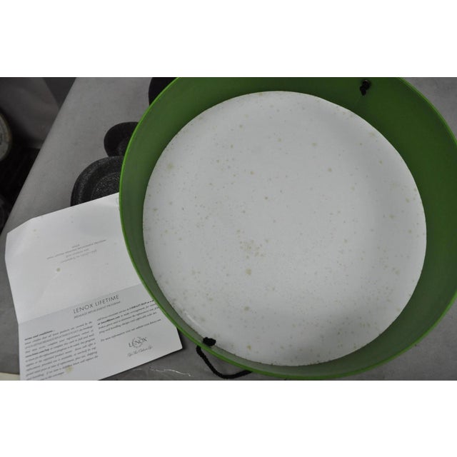 Late 20th Century Kate Spade Lenox Collins Stripe Demitasse Espresso Cup & Saucer Nib - Set of 4 For Sale - Image 15 of 18