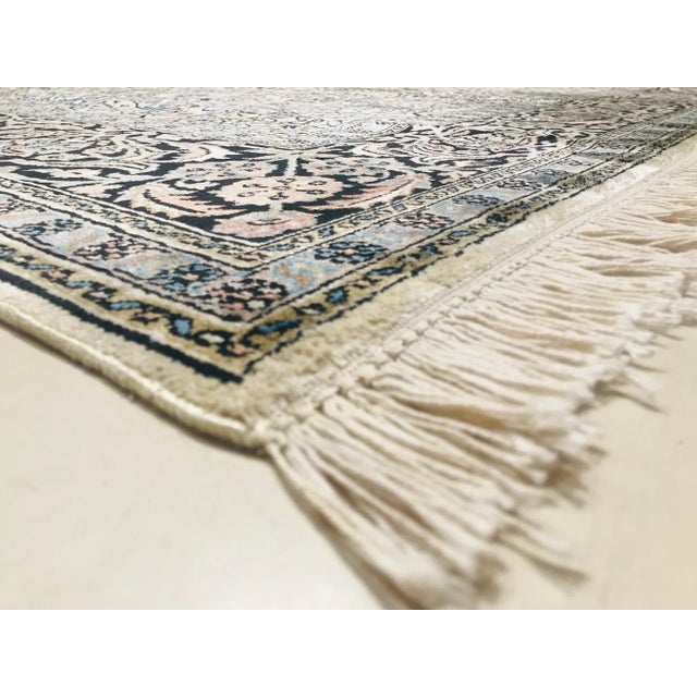 1950s Kashmir Rug, 1950s For Sale - Image 5 of 9