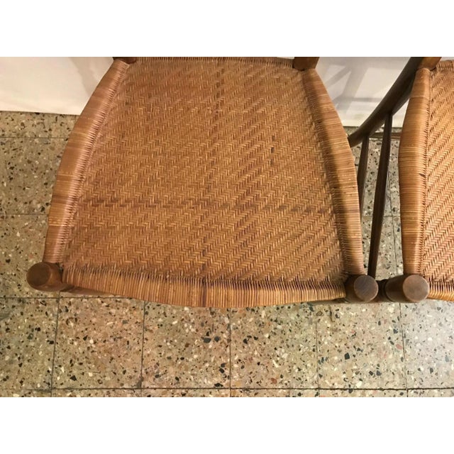 Wood Mid-Century Chiavari Chairs, Set of 2 For Sale - Image 7 of 8