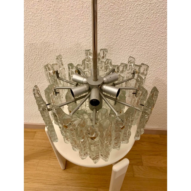 Very well preserved original with two rows of crystal - ice glass and 7 light medium. I have official proof of...