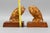 Hand Carved Owl Wooden Bookends, Germany, 1930s, Set of 2 For Sale - Image 14 of 18