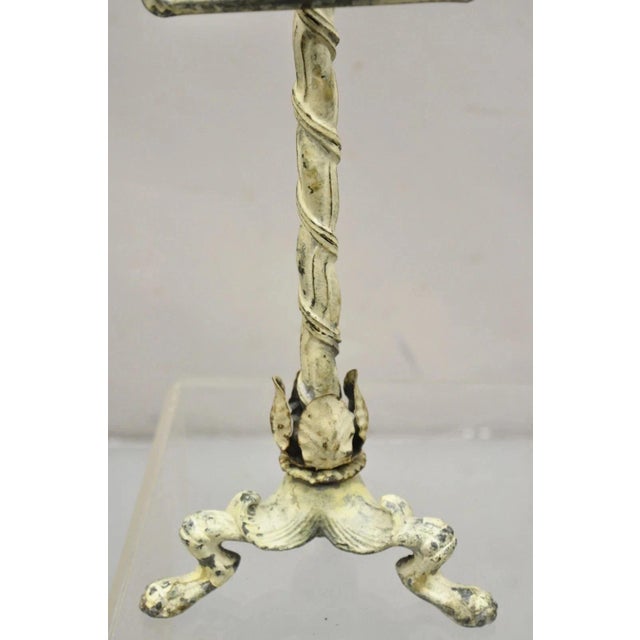 Antique Victorian Cast Iron Tripod Paw Feet General Store Retail Display - Pair For Sale - Image 4 of 11