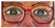 "The Red Glasses", Original, One-of-a-Kind, Oil Painting, Woman Art For Sale - Image 4 of 12