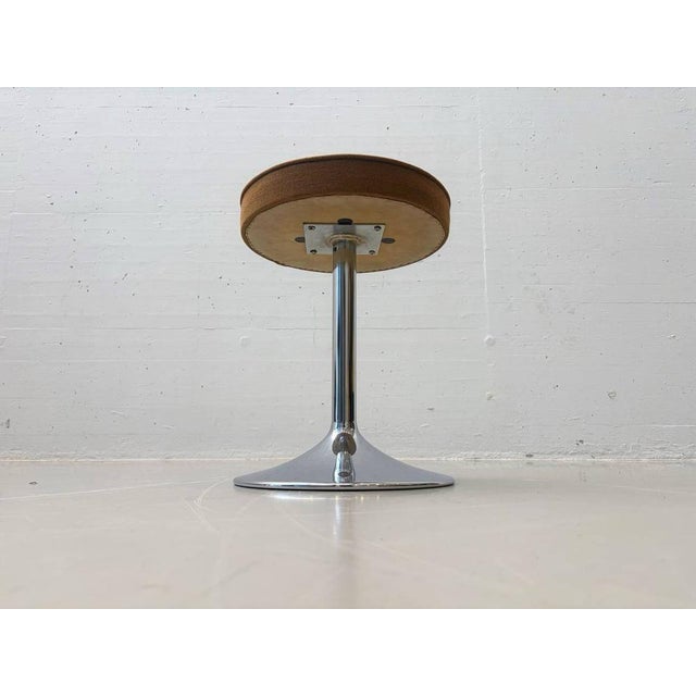 Bauhaus Vintage Tulip Stool in Beige by Vitra, 1970s For Sale - Image 3 of 16