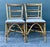 Vintage Boho Woven Rattan Game Table and Chairs - Set of 5 For Sale - Image 11 of 12