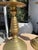 Pair of Vintage Brass Candlesticks – Sculptural Tiered Form For Sale - Image 11 of 12