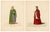 Camille Bonnard, Venetian Nobleman and Noblewoman Costume Plates, 1845, Prints, Set of 2 For Sale - Image 9 of 9