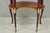 Vintage French Louis XV Style Mahogany Kidney Bean Side Table W/ Bronze Ormolu For Sale - Image 9 of 15