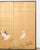 Mid 20th Century Japanese Showa Two Panel Screen Egrets in Grass For Sale - Image 4 of 18