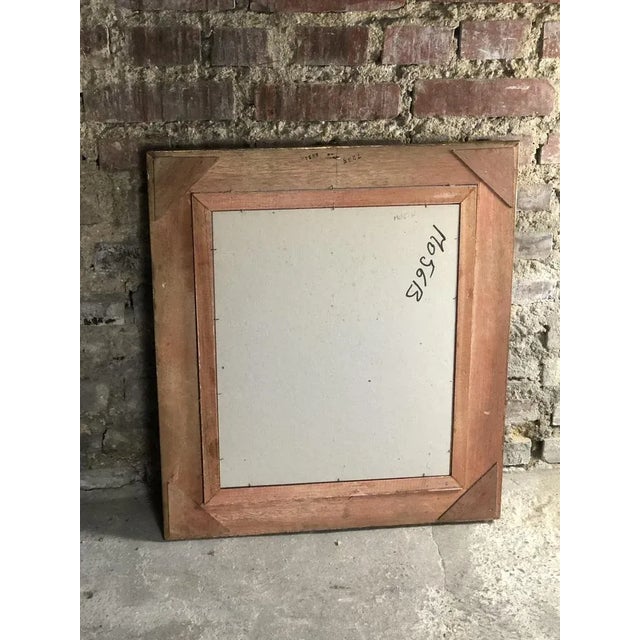 Rectangular Louis XV Style Mirror in Gilded Wood For Sale - Image 10 of 11