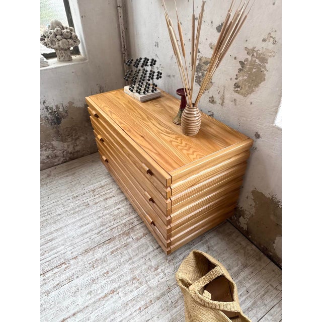 Elm Chest of Drawers from Regain, 1970s For Sale - Image 11 of 18