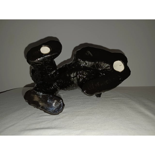 Vintage Ceramic Dog Statue Signed Mary M For Sale In Denver - Image 6 of 9