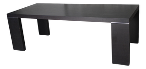 Vintage Italian Table in Black Wood, 2000