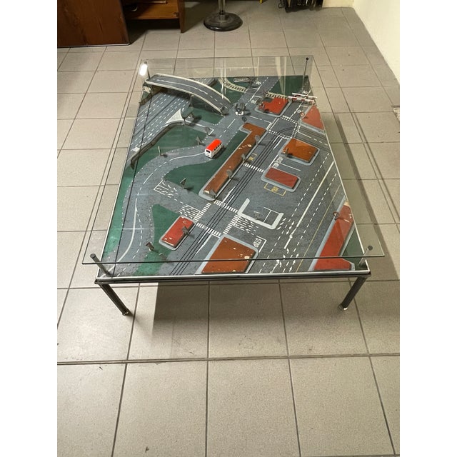 Green Coffee Table with Diorama, 1960s-1970s For Sale - Image 8 of 15