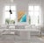 Textile Beach From Above Ii - Coastal Waterscape Beach Scene Painting on Canvas - Original Artwork by Kathleen Keifer For Sale - Image 7 of 10